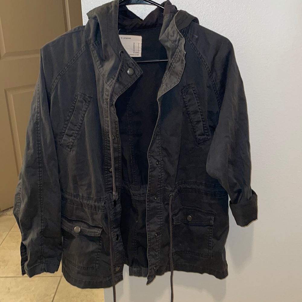 Charcoal Utility Jacket